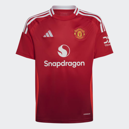 MANCHESTER UNITED 24/25 HOME JERSEY KIDS - Mufc Red