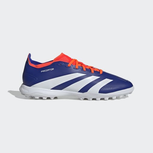 PREDATOR LEAGUE TURF BOOTS - Lucid Blue / Cloud White / Solar Red
