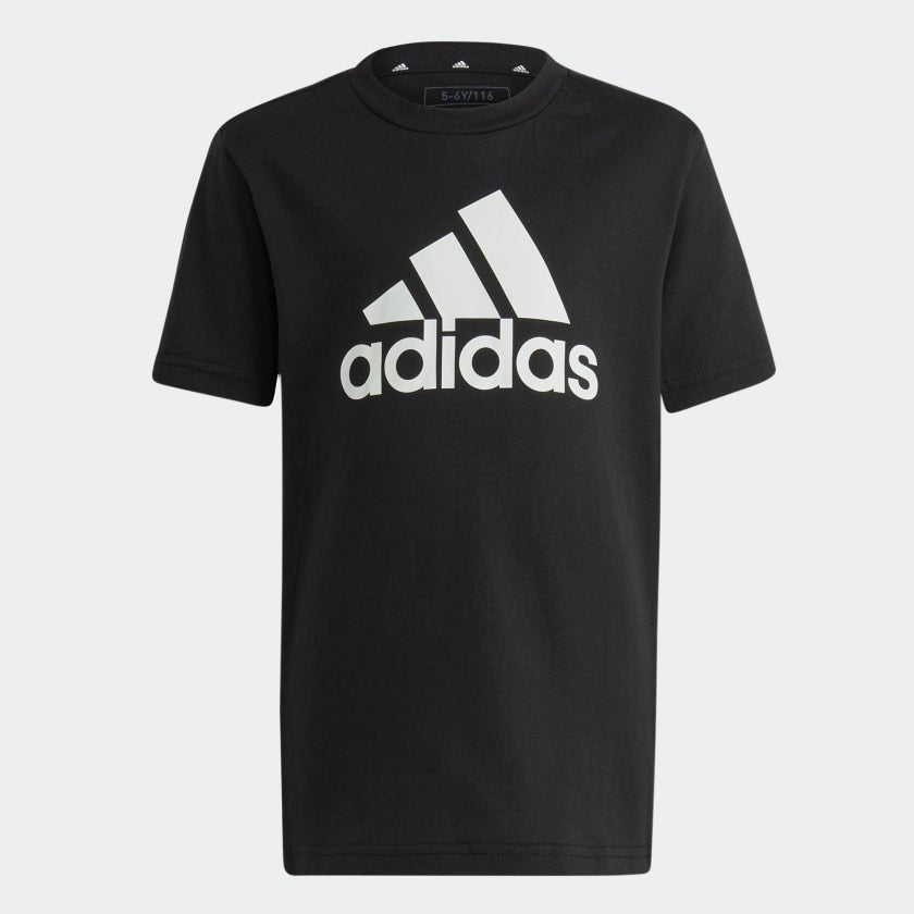 ESSENTIALS LOGO T-SHIRT - Black / White 