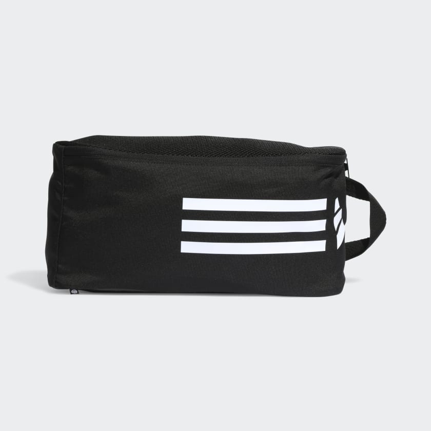 ESSENTIALS TRAINING SHOE BAG - Black / White