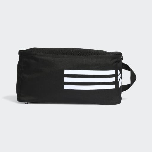 ESSENTIALS TRAINING SHOE BAG - Black / White