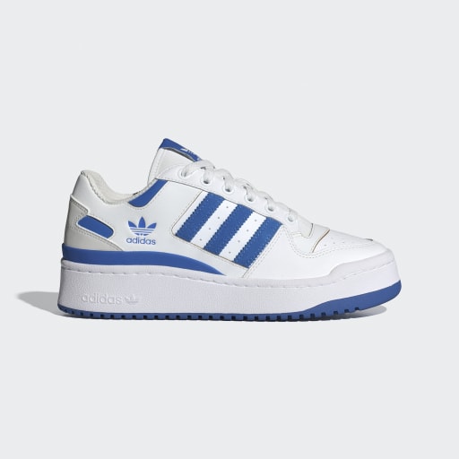 FORUM BOLD STRIPES SHOES - Cloud White / Blue Bird / Grey One