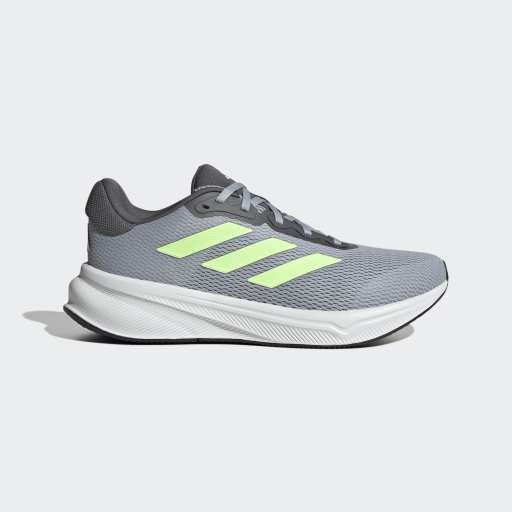 RESPONSE SHOES - Halo Silver / Green Spark / Grey Five