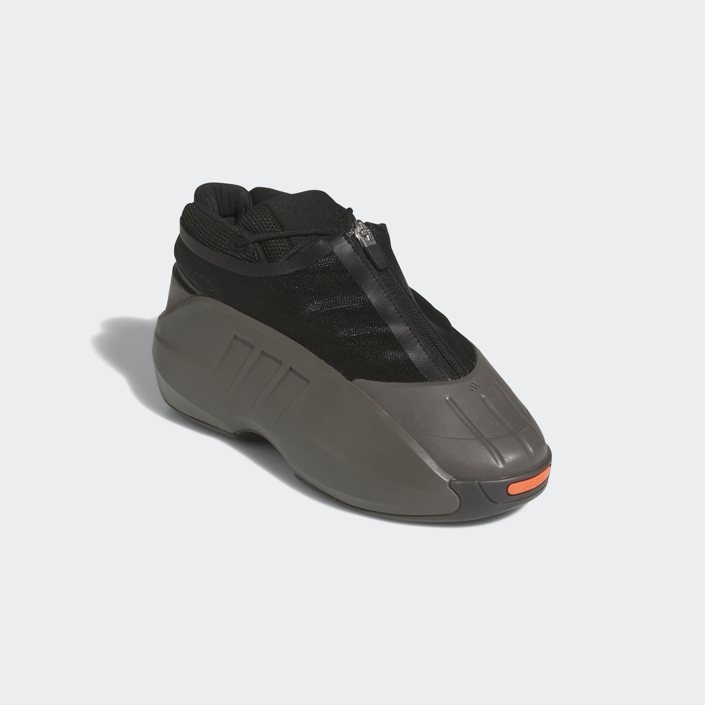 CRAZY IIINFINITY SHOES - Charcoal / Core Black / Solar Red