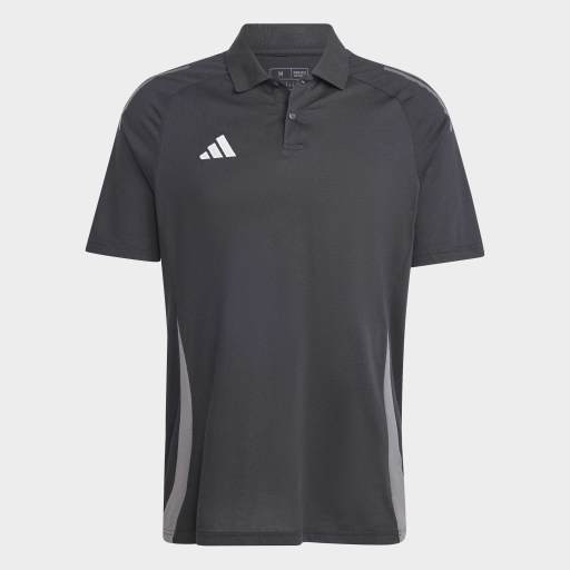 TIRO 24 COMPETITION POLO SHIRT - Black / Team Dark Grey