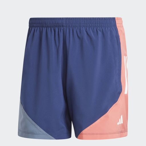 OWN THE RUN COLORBLOCK SHORTS - Dark Blue / Preloved Ink / Preloved Scarlet