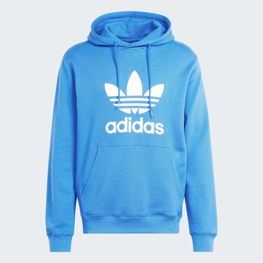 ADICOLOR CLASSICS TREFOIL HOODIE - Blue Bird
