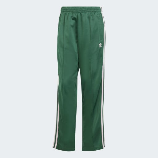 ADICOLOR CLASSICS SST LOOSE TRACK PANTS - Collegiate Green / True Pink