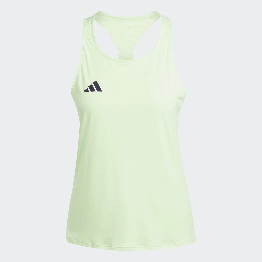 ADIZERO ESSENTIALS RUNNING TANK TOP - Green Spark 