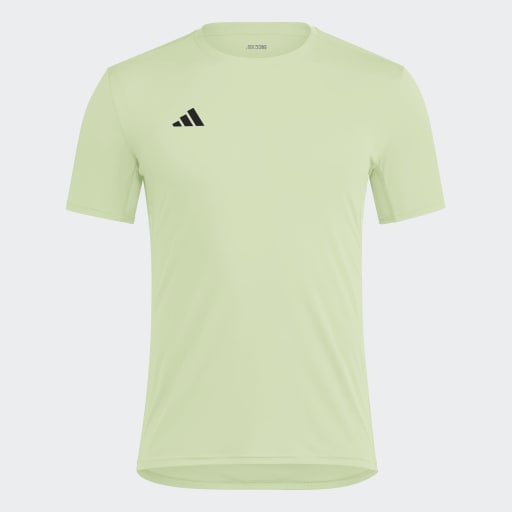ADIZERO ESSENTIALS RUNNING T-SHIRT - Green Spark 