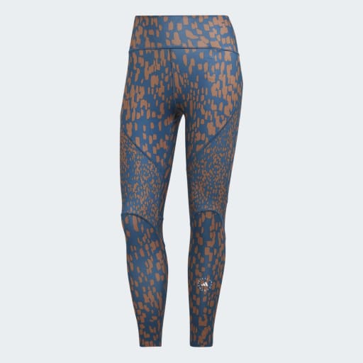 ADIDAS BY STELLA MCCARTNEY TRUEPURPOSE OPTIME TRAINING PRINTED 7/8 LEGGINGS - Tech Mineral / Timber