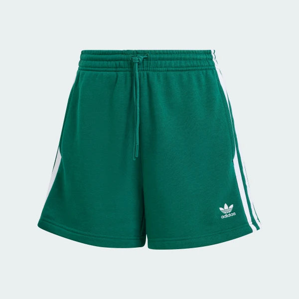3-STRIPES FRENCH TERRY SHORTS - Collegiate Green 
