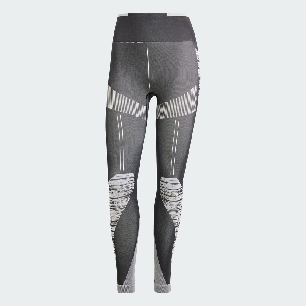 ADIDAS BY STELLA MCCARTNEY TRUESTRENGTH SEAMLESS YOGA LEGGINGS - Black / White / Chalk Pearl