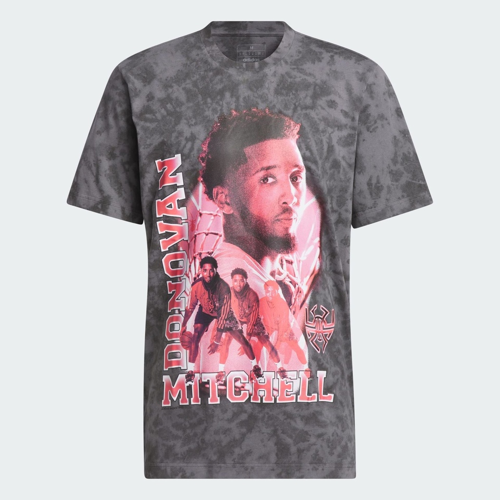 D.O.N. TUNNEL GRAPHIC T-SHIRT - Grey Four / Black