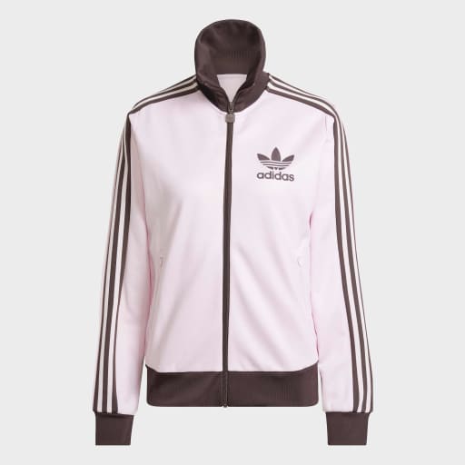 BECKENBAUER TRACK TOP - Clear Pink 