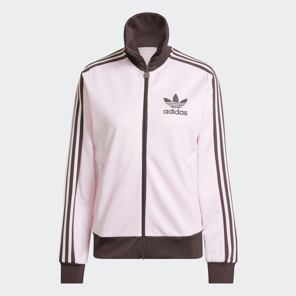 BECKENBAUER TRACK TOP - Clear Pink 