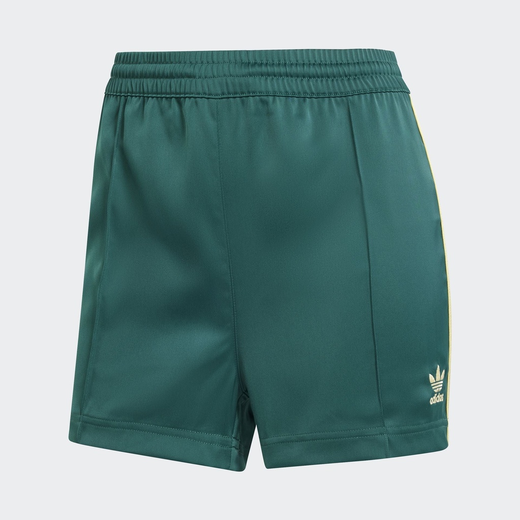 3-STRIPES SATIN SHORTS - Collegiate Green 