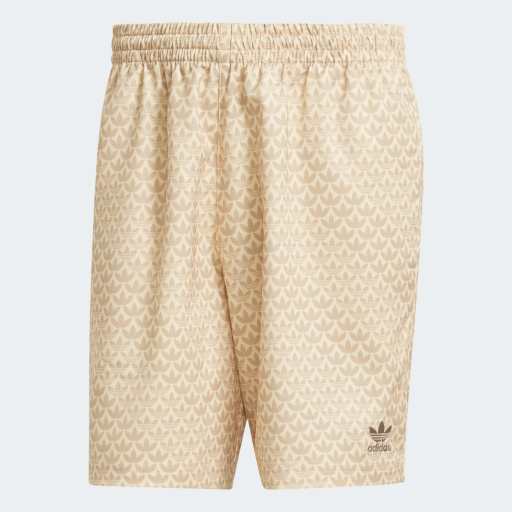 FASHION MONO SATIN SHORTS - Crystal Sand 