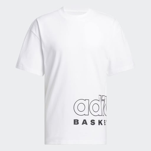 ADIDAS BASKETBALL SELECT T-SHIRT - White