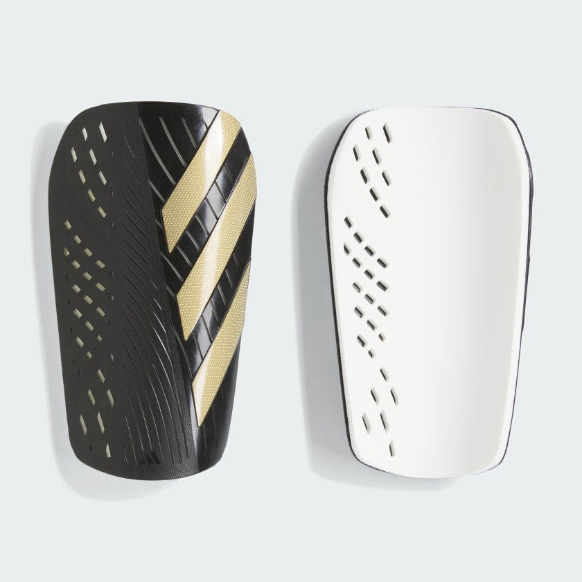 TIRO CLUB SHIN GUARDS - Black / Gold Met.