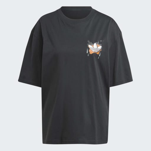 GRAFFITI SHORT SLEEVE T-SHIRT - Black 