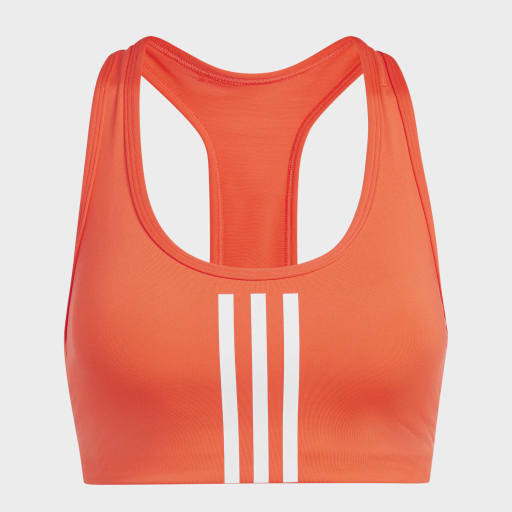 POWERIMPACT TRAINING MEDIUM-SUPPORT BRA MIX MAT ITERATION - Bright Red