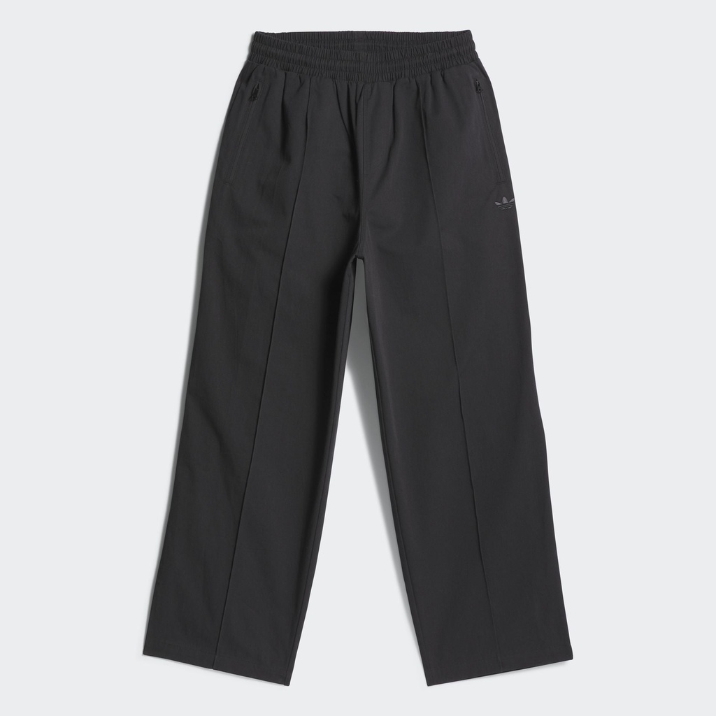PINTUCK PANTS (GENDER NEUTRAL) - Black