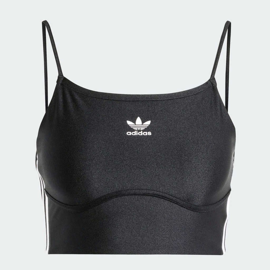 3-STRIPES BRA TOP - Black