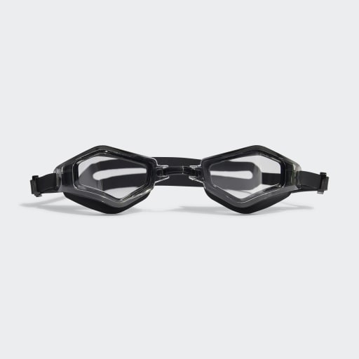 RIPSTREAM STARTER SWIM GOGGLES - Black / Silver Metallic