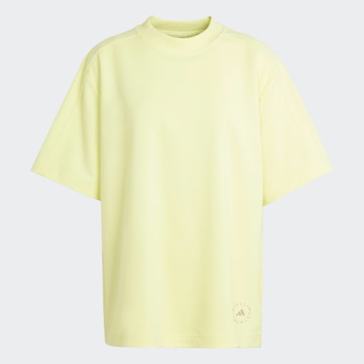 ADIDAS BY STELLA MCCARTNEY LOGO T-SHIRT - Blush Yellow 