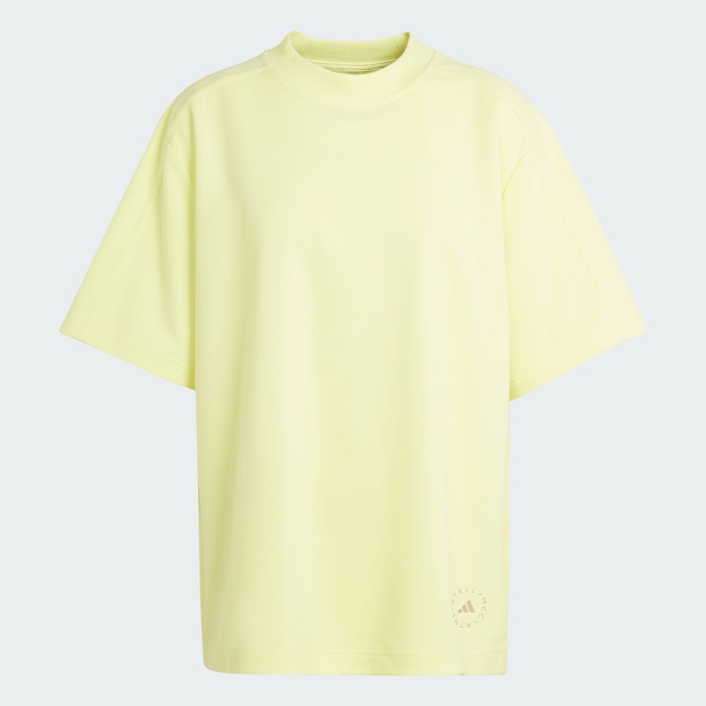 ADIDAS BY STELLA MCCARTNEY LOGO T-SHIRT - Blush Yellow 