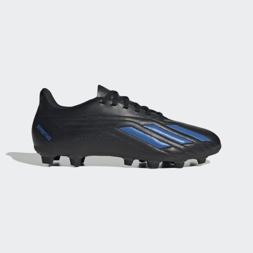 DEPORTIVO II FLEXIBLE GROUND BOOTS - Core Black / Bright Royal / Bright Royal
