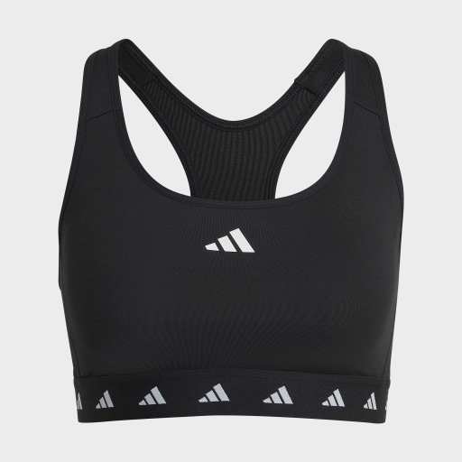 POWERREACT TRAINING MEDIUM-SUPPORT TECHFIT BRA - Black