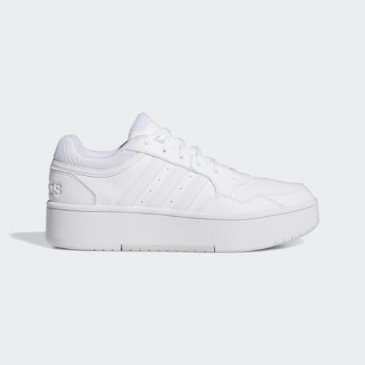 HOOPS 3.0 BOLD SHOES - Ftwr White / Ftwr White / Dash Grey