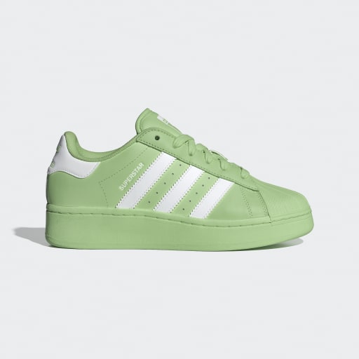 SUPERSTAR XLG SHOES - Semi Green Spark / Cloud White / Semi Green Spark