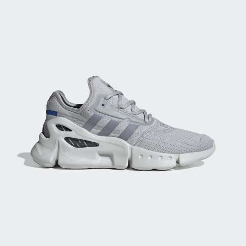 ADIFOM FLUX SHOES - Grey Two / Grey / Team Royal Blue