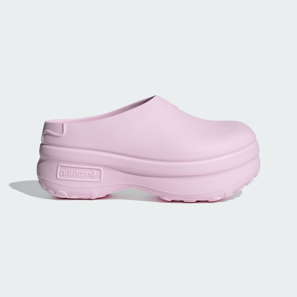 ADIFOM STAN SMITH MULE SHOES - Clear Pink / Clear Pink / Bliss Pink