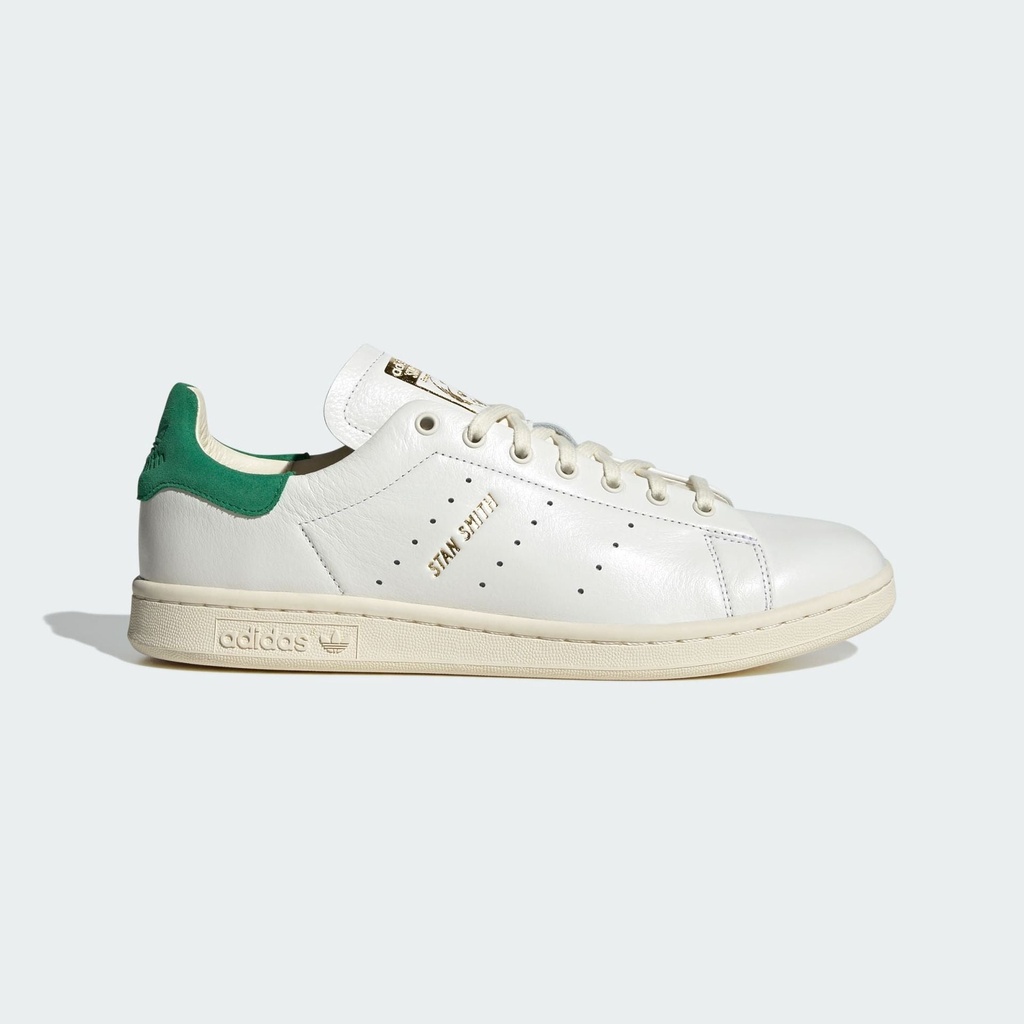 STAN SMITH LUX SHOES - Cloud White / Cream White / Green