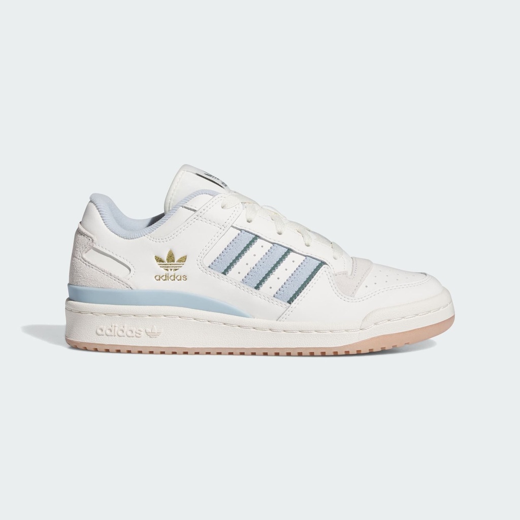 FORUM LOW CL SHOES - Cloud White / Wonder Blue / Cream White