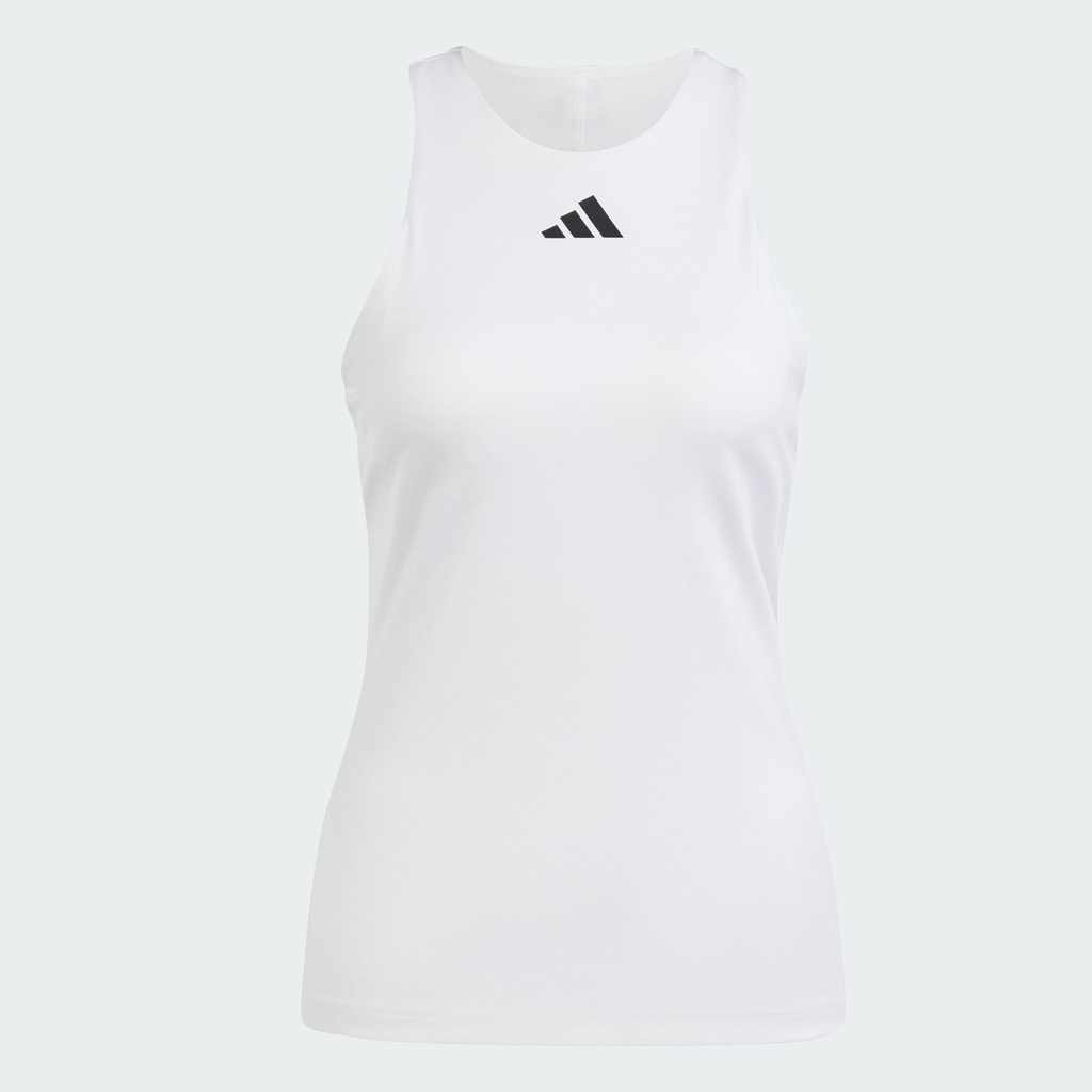 TENNIS Y-TANK TOP - White