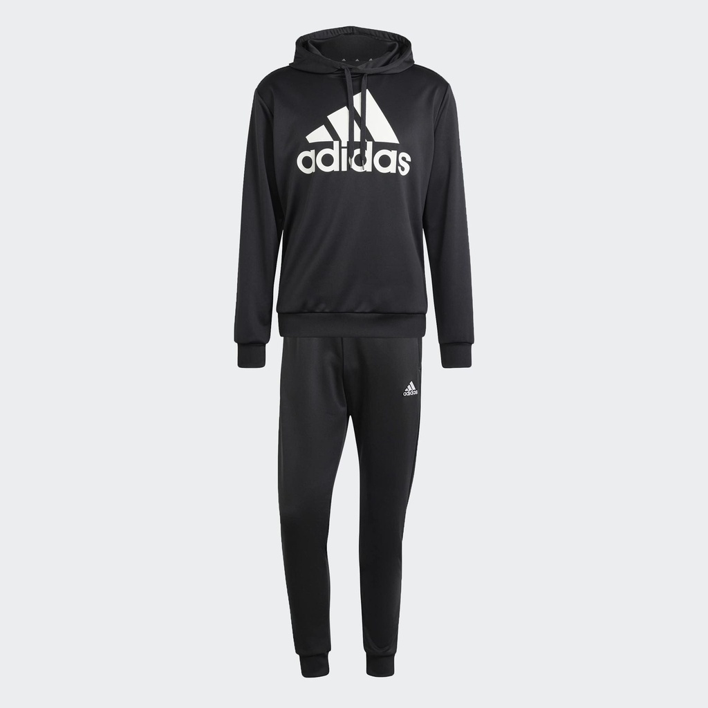 SPORTSWEAR FRENCH TERRY HOODED TRACKSUIT - Black  
