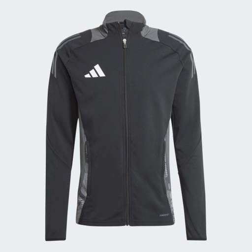 TIRO 24 COMPETITION TRAINING TRACK TOP - Black / Team Dark Grey