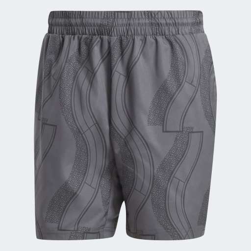 CLUB TENNIS GRAPHIC SHORTS - Carbon / Black