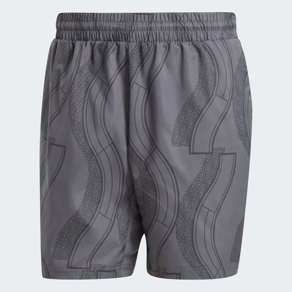 CLUB TENNIS GRAPHIC SHORTS - Carbon / Black