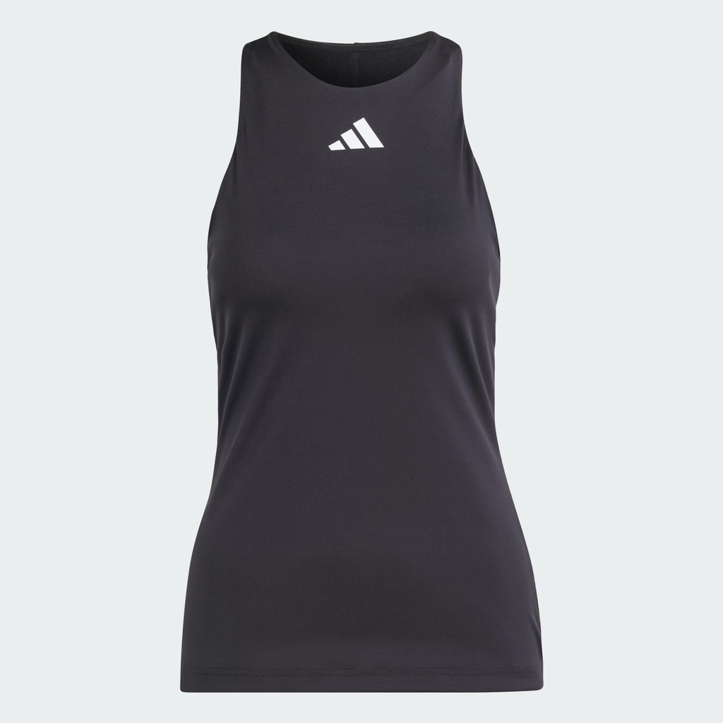 TENNIS Y-TANK TOP - Black