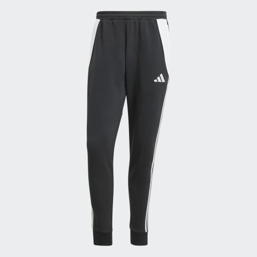 TIRO 24 SWEAT TRACKSUIT BOTTOMS - Black / White
