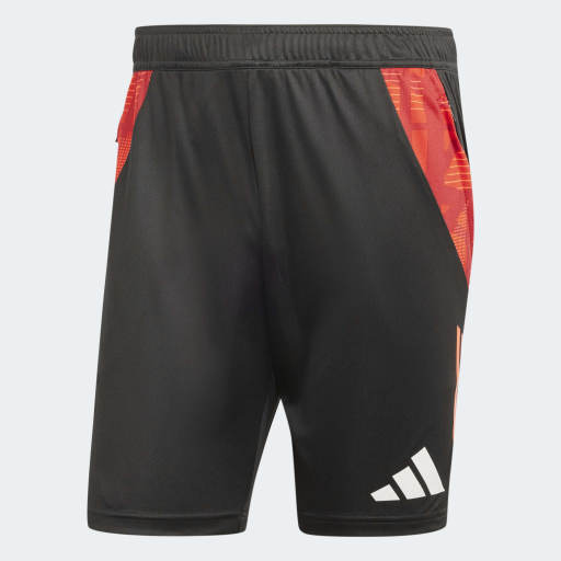 TIRO 24 COMPETITION TRAINING SHORTS - Black / App Solar Red