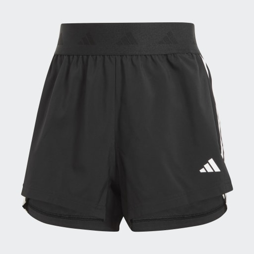 HYPERGLAM WOVEN SHORTS - Black / White
