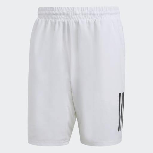 CLUB 3-STRIPES TENNIS SHORTS - White
