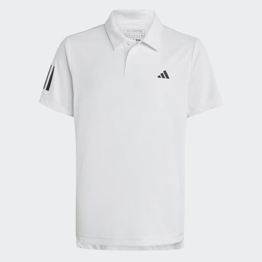 CLUB TENNIS 3-STRIPES POLO SHIRT - White  